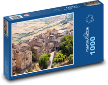Sizilien - Italien, Stadt Puzzle 1000 Teile - 60 x 46 cm