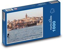 Galata - Istanbul, Turecko Puzzle 1000 dílků - 60 x 46 cm