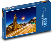 Landungsbrücken - Německo, Hamburg Puzzle 1000 dílků - 60 x 46 cm