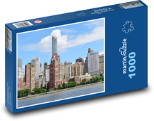 New York - Spojené státy americké, město Puzzle 1000 dílků - 60 x 46 cm