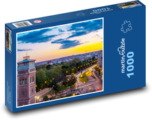 Madrid - Spanien, Stadt Puzzle 1000 Teile - 60 x 46 cm
