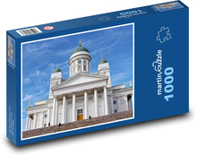 Helsinki - Finlandia, katedra Puzzle 1000 elementów - 60x46 cm