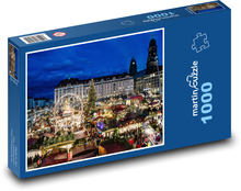 Dresden - Christmas Market, Germany Puzzle 1000 pieces - 60 x 46 cm 