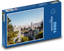 San Francisco - Kalifornia, USA Puzzle 1000 elementów - 60x46 cm