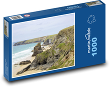 Pláž - pobřeží, ostrov Puzzle 1000 dílků - 60 x 46 cm