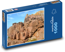 Skały - wybrzeże, przyroda Puzzle 1000 elementów - 60x46 cm