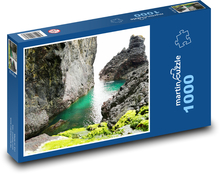 Ocean - skały, morze Puzzle 1000 elementów - 60x46 cm