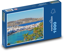 Mykonos - Grécko, ostrov Puzzle 1000 dielikov - 60 x 46 cm 