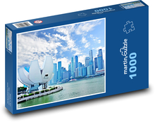 Marina Bay - Singapur, Azja Puzzle 1000 elementów - 60x46 cm