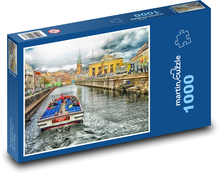 Copenhagen - Denmark Canal Puzzle 1000 pieces - 60 x 46 cm 