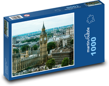 Big Ben - miasto, Anglia Puzzle 1000 elementów - 60x46 cm