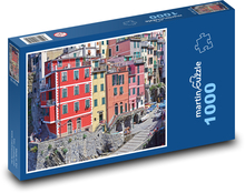 Cinque Terre - ostrov, Itálie Puzzle 1000 dílků - 60 x 46 cm