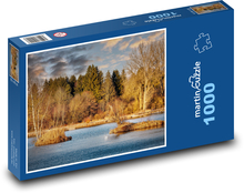 Lake - water, islands Puzzle 1000 pieces - 60 x 46 cm 