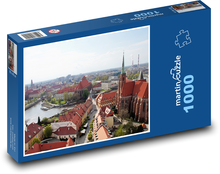 Kathedrale - Kirche, Stadt Puzzle 1000 Teile - 60 x 46 cm