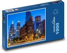 Toronto - Kanada, město Puzzle 1000 dílků - 60 x 46 cm