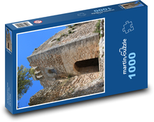 Hrad - zřícenina, stavba Puzzle 1000 dílků - 60 x 46 cm