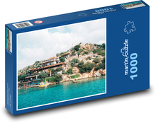 Antalya - sea, beach Puzzle 1000 pieces - 60 x 46 cm 