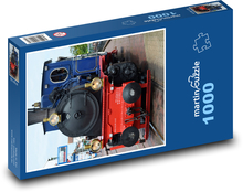 Borkum - Niemcy, pociąg Puzzle 1000 elementów - 60x46 cm