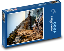 Oceán - skály, moře Puzzle 1000 dílků - 60 x 46 cm