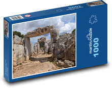 Menorca - Španělsko, pravěk  Puzzle 1000 dílků - 60 x 46 cm