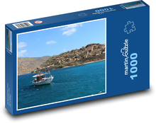 Kréta - Řecko, Spinalonga Puzzle 1000 dílků - 60 x 46 cm