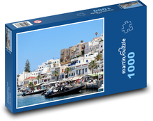Naxos - Greece, port Puzzle 1000 pieces - 60 x 46 cm