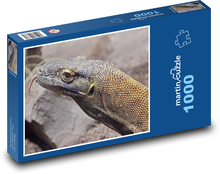 Varan komodský - ještěr, plaz Puzzle 1000 dílků - 60 x 46 cm