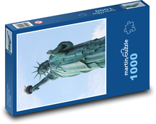 Amerika - Socha slobody, New York Puzzle 1000 dielikov - 60 x 46 cm 
