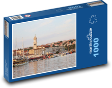 Croatia - island of Krk, coast Puzzle 1000 pieces - 60 x 46 cm