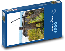 Archer - statue, coast Puzzle 1000 pieces - 60 x 46 cm 