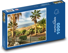 Tenerife - moře, palmy Puzzle 1000 dílků - 60 x 46 cm