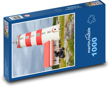 Maják - more, rieka Puzzle 1000 dielikov - 60 x 46 cm 