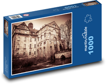 Dům - starý, strašidelný Puzzle 1000 dílků - 60 x 46 cm