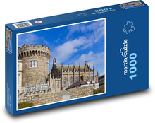 Dublin - hrad, Irsko Puzzle 1000 dílků - 60 x 46 cm