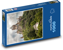 Zamek - Cochem, Niemcy Puzzle 1000 elementów - 60x46 cm