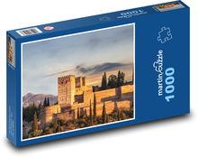 Alhambra - Palast von Granada, Spanien Puzzle 1000 Teile - 60 x 46 cm