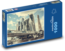 Moskau - Wolkenkratzer, Russland Puzzle 1000 Teile - 60 x 46 cm