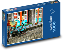 Fahrrad - Belgien, Straßen Puzzle 1000 Teile - 60 x 46 cm