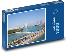Miami - city, traffic Puzzle 1000 pieces - 60 x 46 cm 