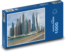 Miasto - wieżowiec, architektura Puzzle 1000 elementów - 60x46 cm