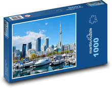 Toronto - Canada, City Puzzle 1000 pieces - 60 x 46 cm 