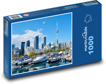 Toronto - Kanada, město Puzzle 1000 dílků - 60 x 46 cm