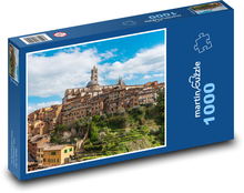 Siena - Medieval City, Italy.jpg Puzzle 1000 elementów - 60x46 cm