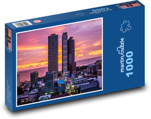 Manila - Filipíny, záliv  Puzzle 1000 dílků - 60 x 46 cm