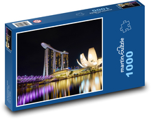 Singapur - Asien, Luxus Puzzle 1000 Teile - 60 x 46 cm