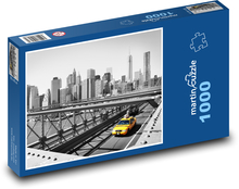 Yellow Taxi - New York City Puzzle 1000 Teile - 60 x 46 cm