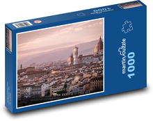 Florencie - Itálie, město Puzzle 1000 dílků - 60 x 46 cm