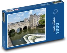 England - Brücke, Fluss Puzzle 1000 Teile - 60 x 46 cm