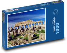 Tempel - Griechenland, Italien Puzzle 1000 Teile - 60 x 46 cm