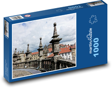 Kathedrale - Santiago de Compostela, Spanien Puzzle 1000 Teile - 60 x 46 cm